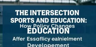 The Intersection of Sports and Education: How Policy Changes Impact Athletic Development The Intersection of Sports and Education: How Policy Changes Affect Athletic Development