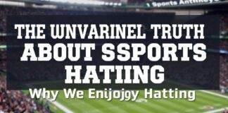 The Dirty Truth About Sports Fandom: Why We Love to Hate The Unvarnished Truth About Sports Fandom: Why We Enjoy Hating